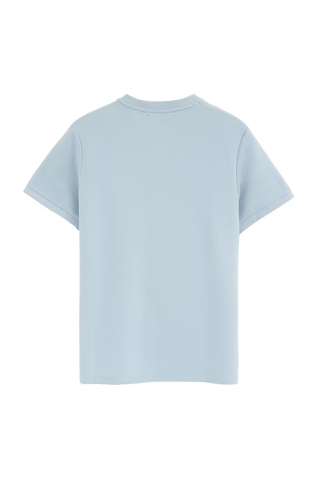 Lichtblauw T-shirt met korte mouwen en nautisch Polo Club-logo - Image 2