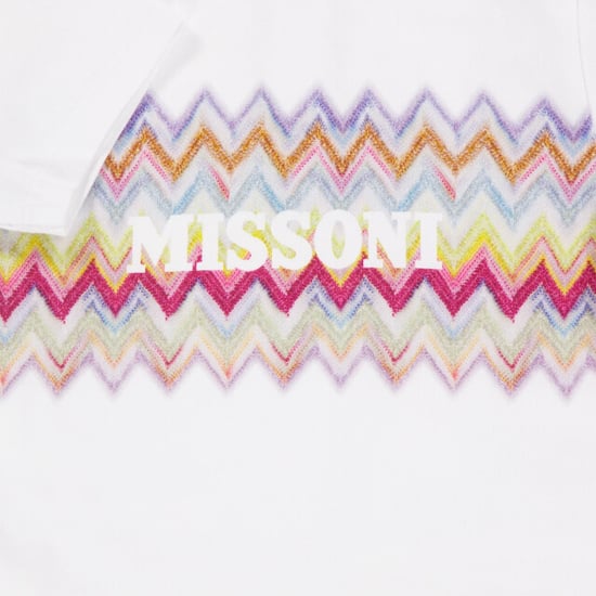 Missoni Baby meisjes t-shirt in - Image 4