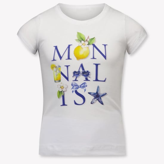 Monnalisa Kinder meisjes t-shirt in - Image 1