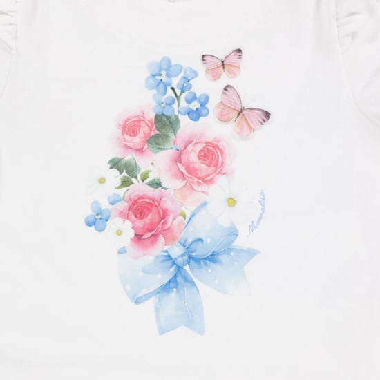 Monnalisa Baby meisjes t-shirt in - Image 4