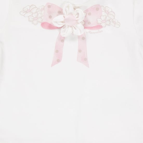 Monnalisa Baby meisjes t-shirt in - Image 3