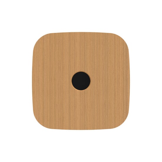 Luzzo ® rvs wasmand 50 liter met bamboo deksel - Image 2