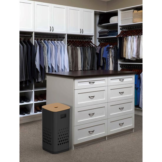 Luzzo ® rvs wasmand 50 liter met bamboo deksel - Image 3