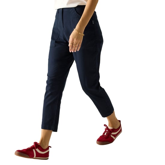 Regatta Womens/Ladies Shorebella Capri Trousers (Navy) - Image 4