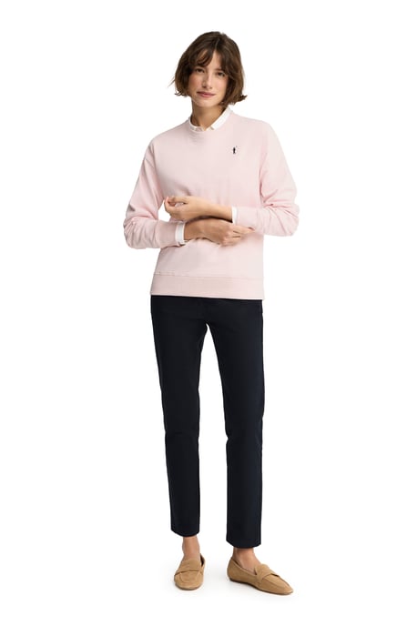 Roze sweater met regular fit en geborduurd Rigby Go-logo - Image 3