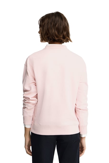 Roze sweater met regular fit en geborduurd Rigby Go-logo - Image 4
