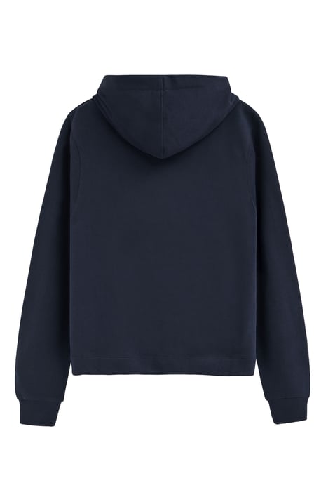 Marineblauwe hoodie met regular fit en geborduurd Rigby Go-logo - Image 2
