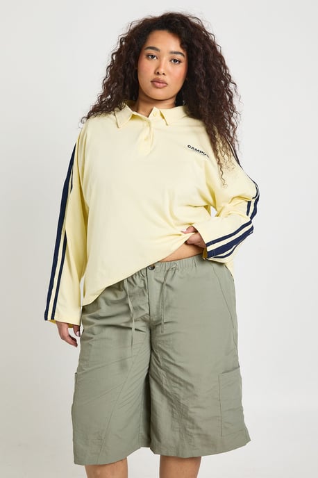Plus Nylon Cargo Short - Image 3