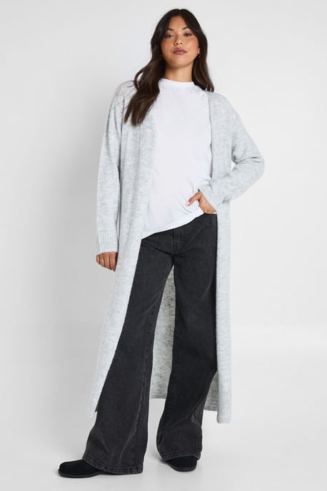 Super Soft Longline Knitted Maxi Cardigan - Image 3