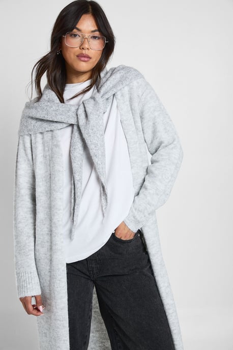 Super Soft Longline Knitted Maxi Cardigan - Image 4