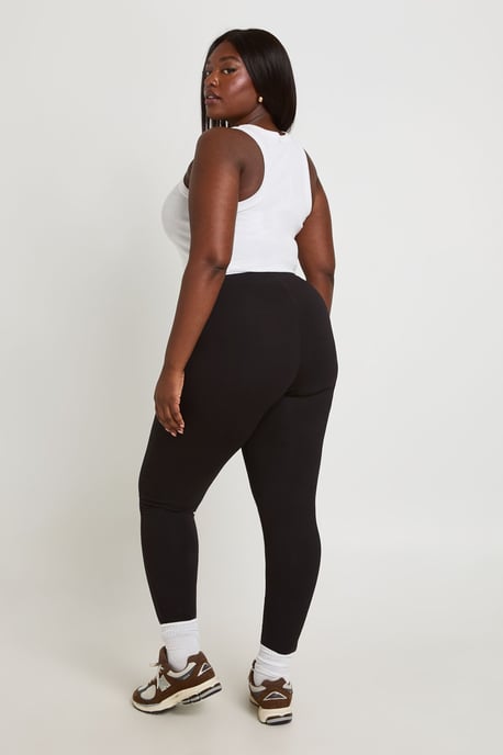 Plus Basic High Waist Legging - Image 2