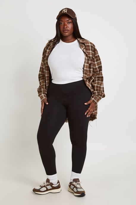 Plus Basic High Waist Legging - Image 3