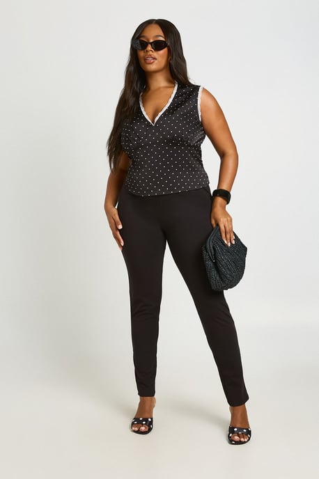 Plus Basic High Waist Legging - Image 3