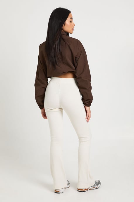 Ribbed Flare Leggings - Image 2