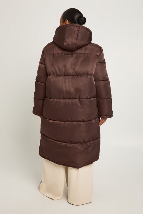 Plus Longline Puffer Jacket - Image 2