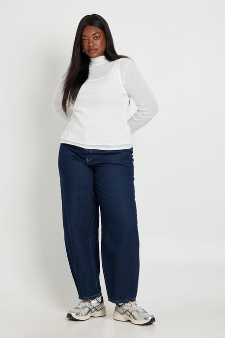 Plus Barrel Fit Jean - Image 4