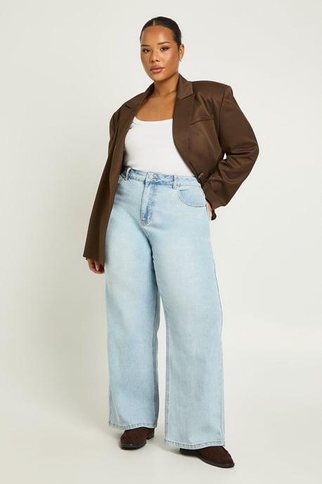 The Plus High Waist Straight Leg Jean - Image 3