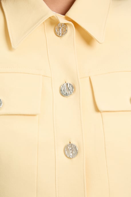 Tailored Button Detail Jacket - Image 2
