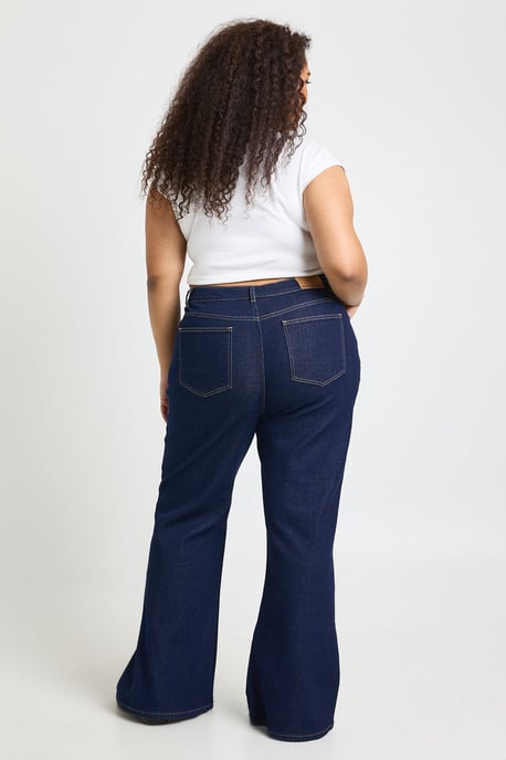 The Plus High Waist Flare Jean - Image 2