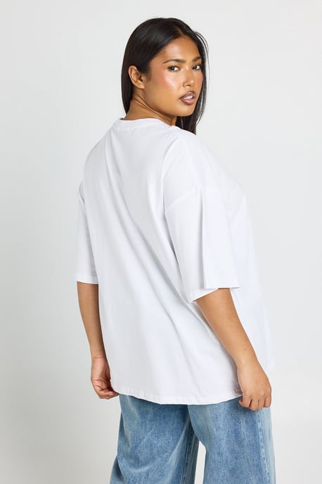 Plus Basic Oversized T Shirt - Image 2