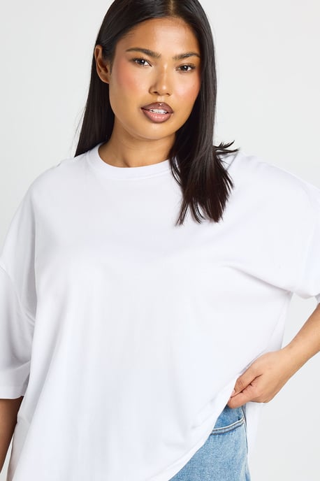Plus Basic Oversized T Shirt - Image 4