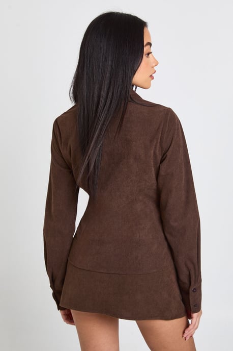 Cord Cinched Shirt - Image 2