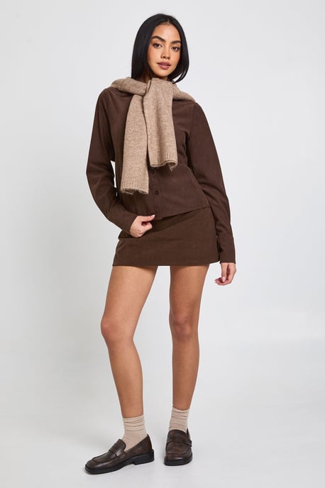 Cord Cinched Shirt - Image 3