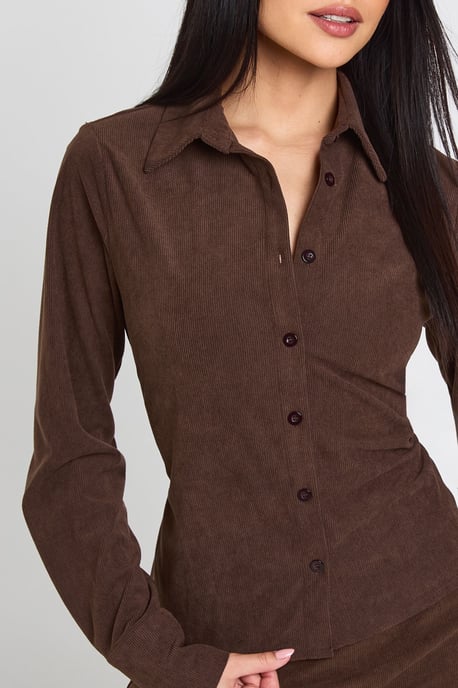 Cord Cinched Shirt - Image 4