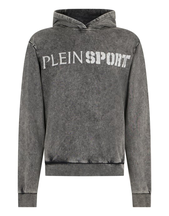 Tvättad hoodie sprack och skrapade - Image 1