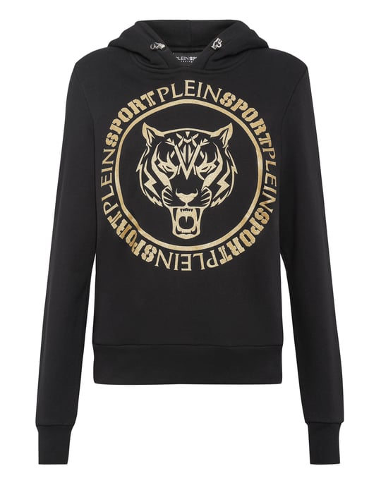 Sweatshirt Med Huva Tiger - Image 1