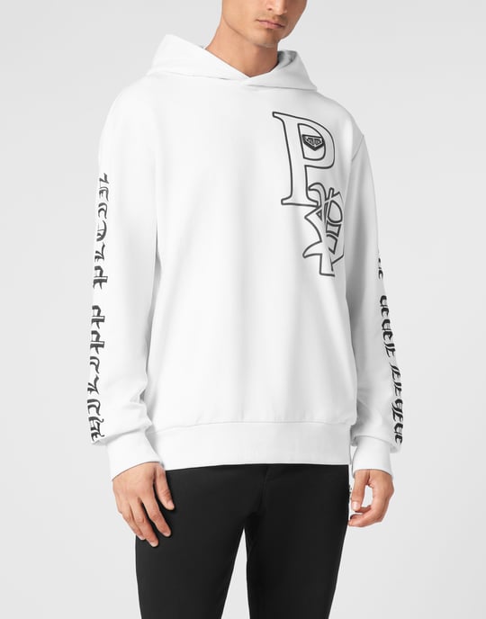 Sweatshirt Met Capuchon Gothic Plein - Image 2