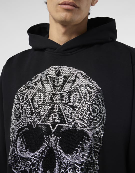 Hoodie Sweatshirt Skull - Image 3