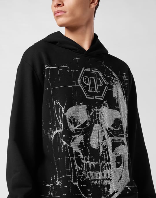 Hoodie Sweatshirt Skull - Image 4