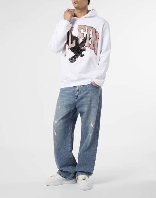 Hoodie Sweatshirt Eagle - Image 4