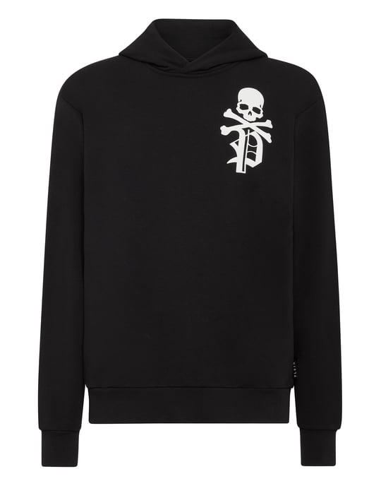 Sweatshirt Med Huva Gothic Plein - Image 1