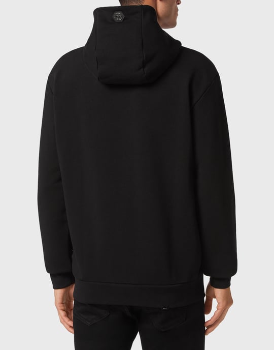 Sweatshirt Med Huva Gothic Plein - Image 3