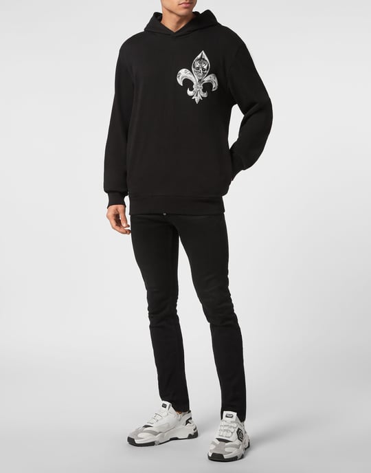 Sweatshirt Med Huva Chrome - Image 4