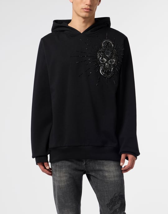 Hoodie Skull Stones Skull - Image 2