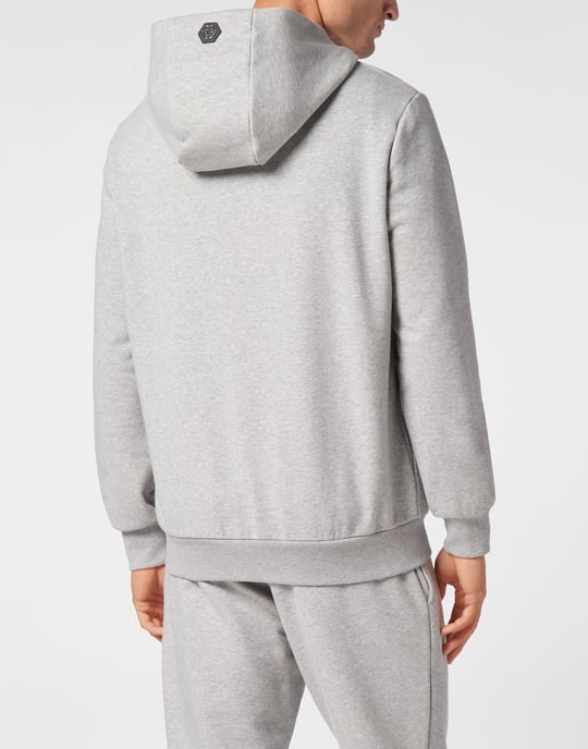 Hooded Sweatshirt Skull - Image 4
