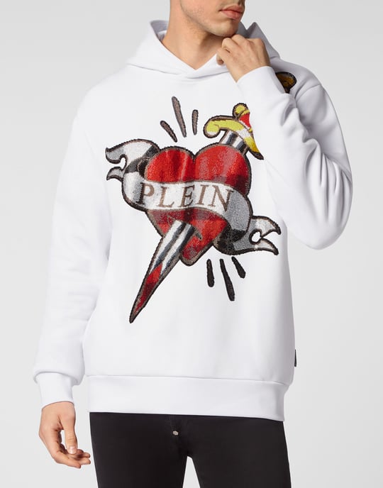 Sweatshirt Med Huva Love - Image 2