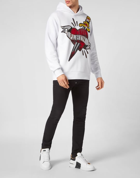 Sweatshirt Med Huva Love - Image 4
