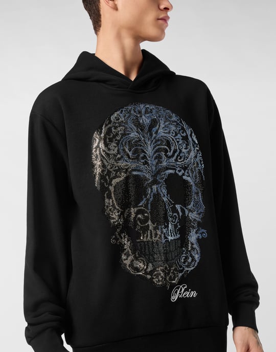 Hoodie Sweatshirt Skull - Image 2