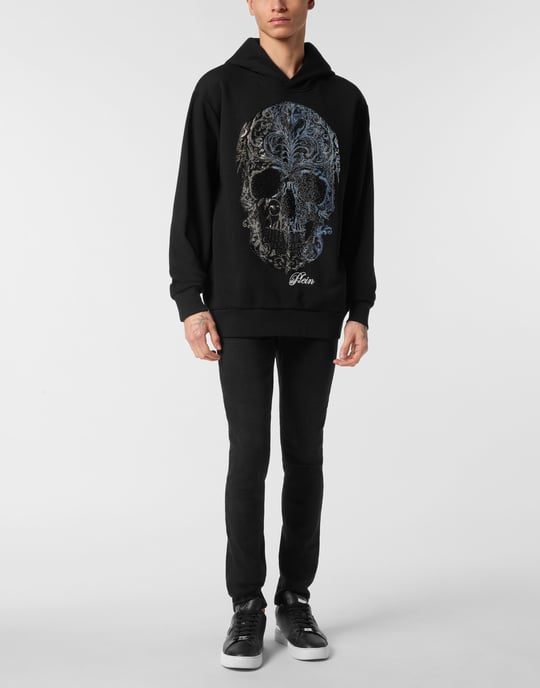 Hoodie Sweatshirt Skull - Image 3
