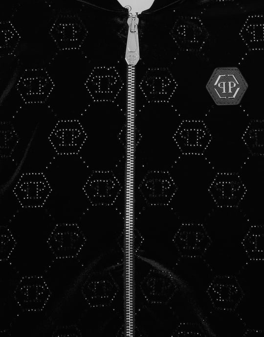 Hoodie Sweatjack Monogram - Image 3
