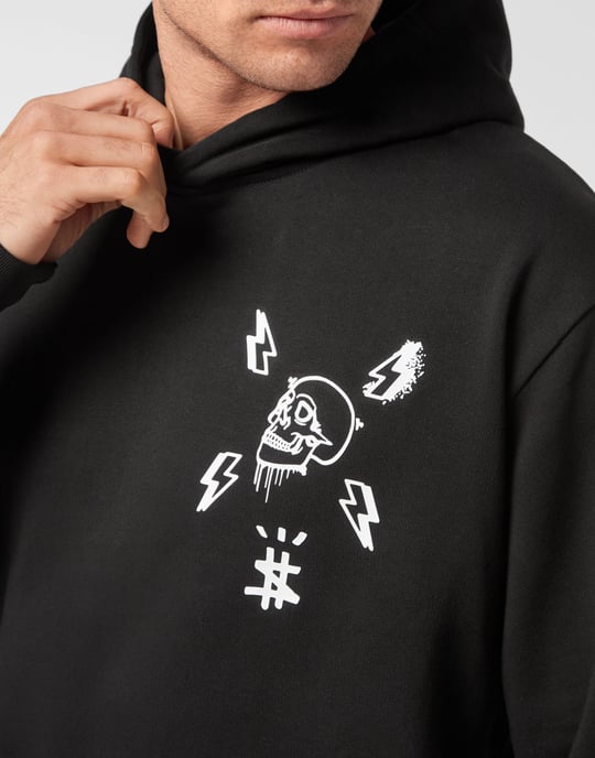 Hooded Sweatshirt Hexagon - Image 5