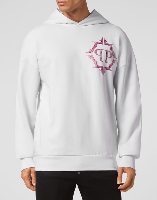 Sweatshirt Med Huva Chrome - Image 2