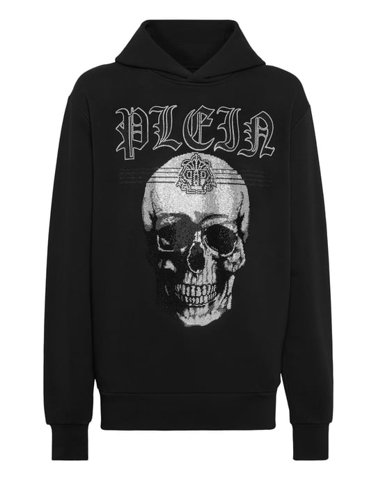 Hooded Sweatshirt Skull - Image 1