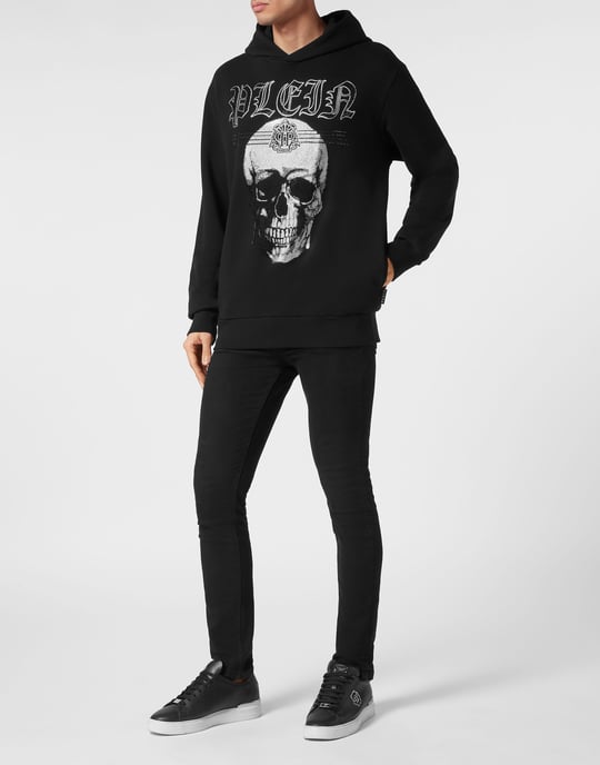Hooded Sweatshirt Skull - Image 3