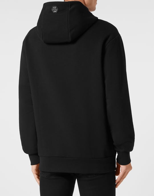 Hooded Sweatshirt Skull - Image 4