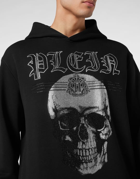 Hooded Sweatshirt Skull - Image 5